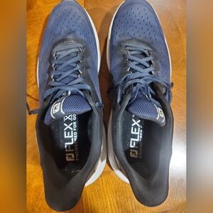 Footjoy Flex Golf Shoes Navy Size 11 Great Condition